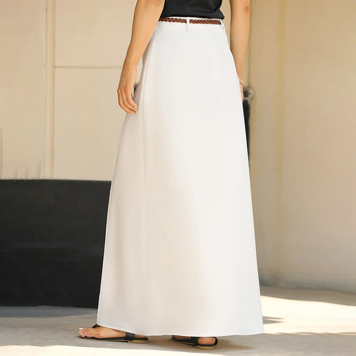 Sorellia - Soft-Touch A-Line Maxi Skirt