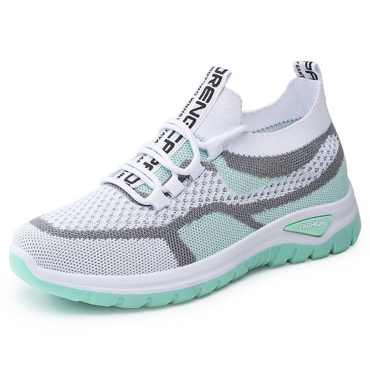 Xarae - Lightweight Cushioned Lace-Up Running Sneakers