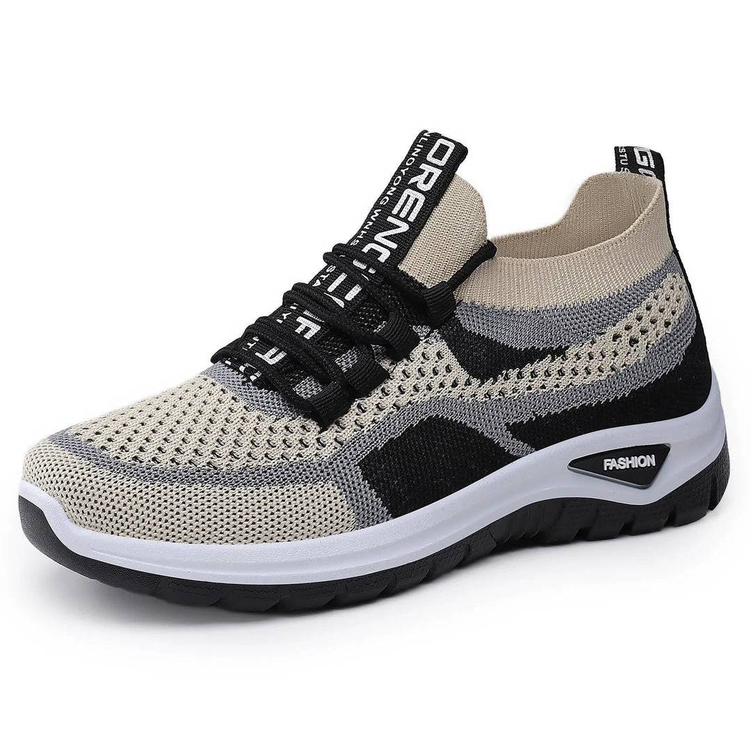Xarae - Lightweight Cushioned Lace-Up Running Sneakers