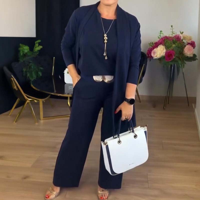 Charmaine - Elegant Casual Three Piece Set