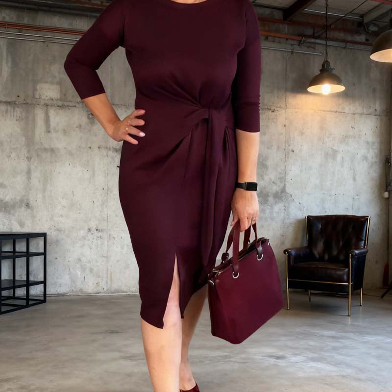 Zoralia - Elegant Casual Midi Dress