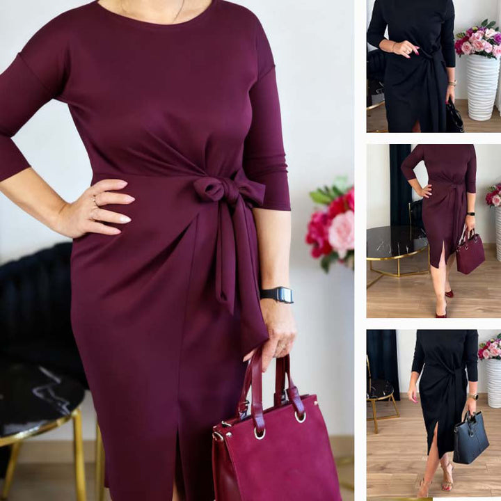 Arienna - Elegant Casual Midi Dress