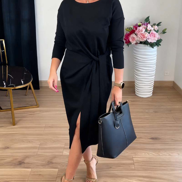 Zoralia - Elegant Casual Midi Dress