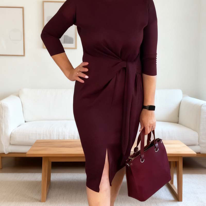 Arienna - Elegant Casual Midi Dress