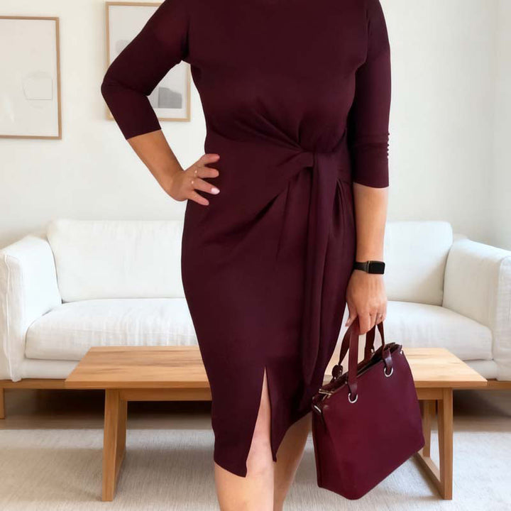 Zoralia - Elegant Casual Midi Dress