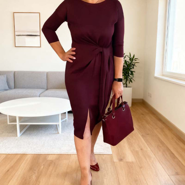 Arienna - Elegant Casual Midi Dress