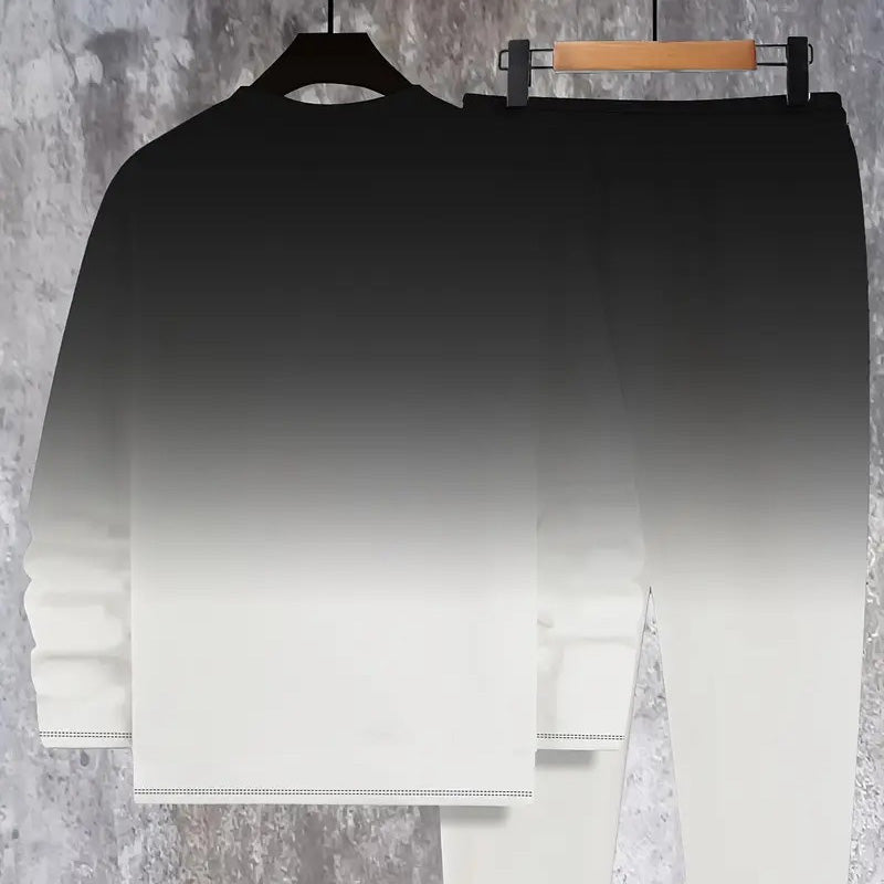 Noryx - Soft-Touch Men's Gradient Tracksuit