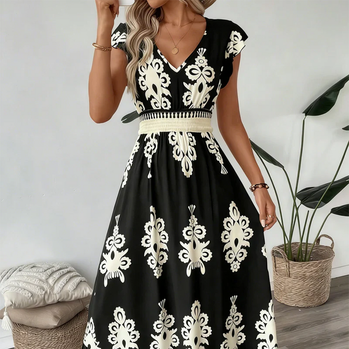 Osyrel - Printed Midi Dress