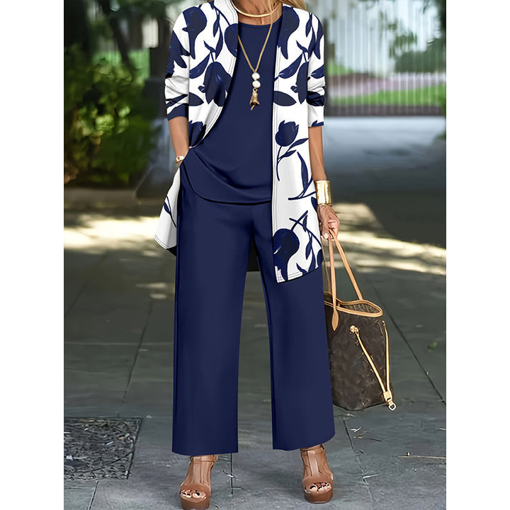 Ursula - Soft-Touch 3-Piece Floral Set