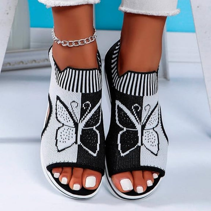 Valessia - Cushioned Platform Sandals