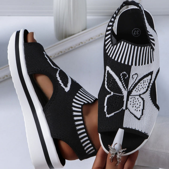 Valessia - Cushioned Platform Sandals