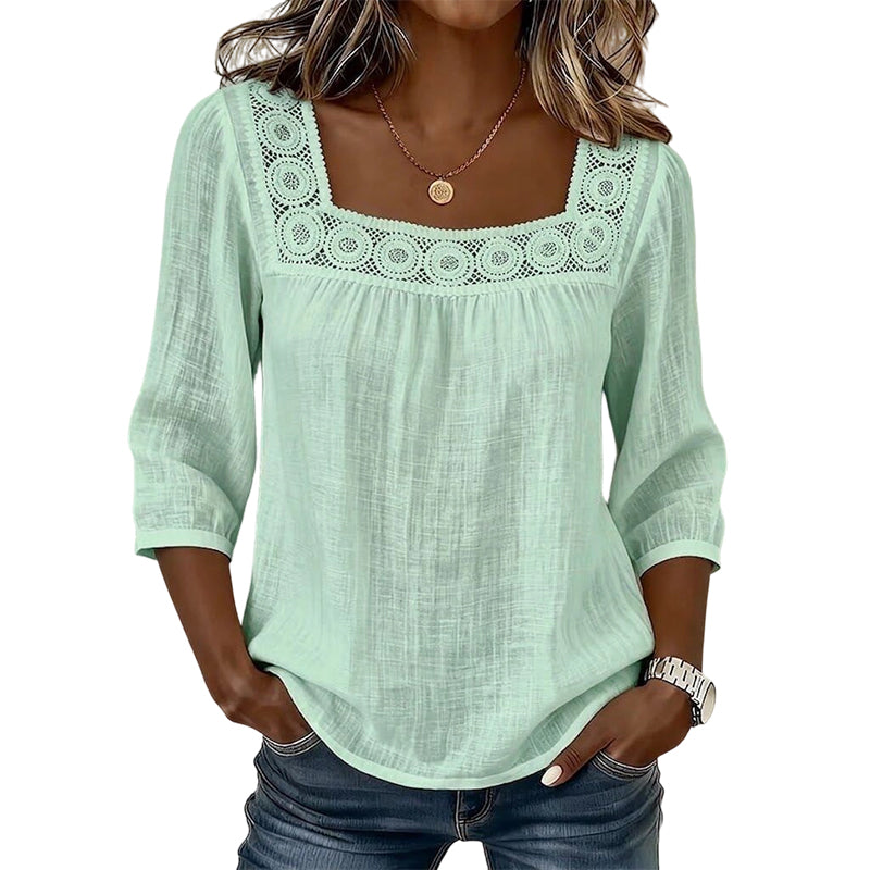 Sadie - Breezy Linen Blouse