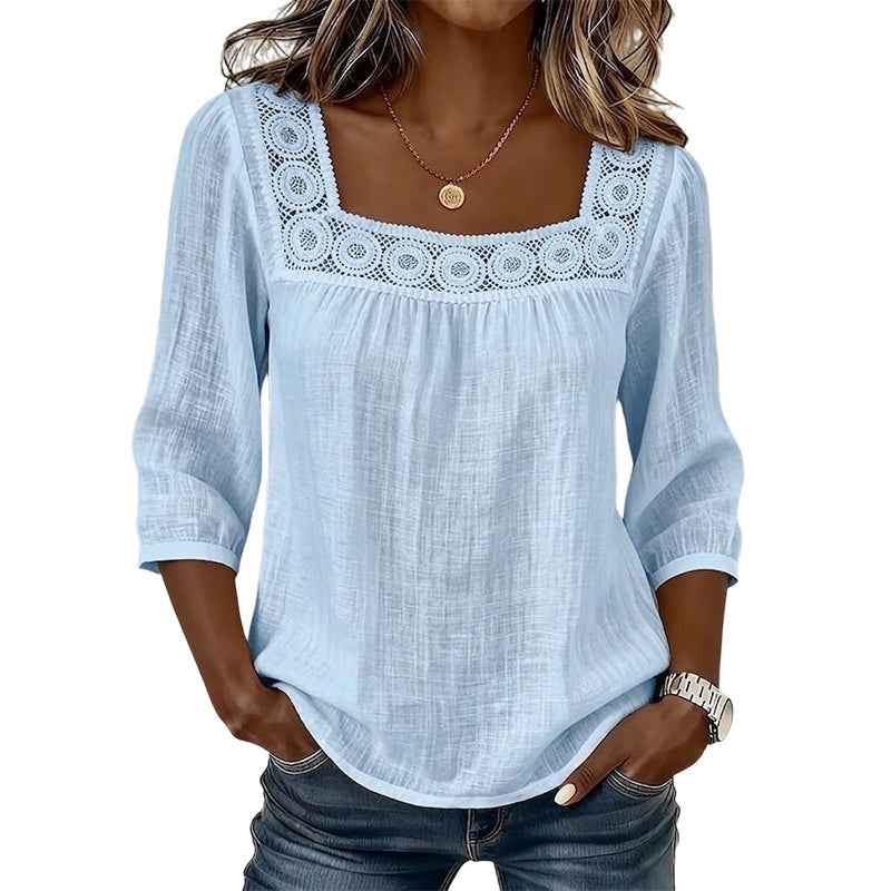 Sadie - Breezy Linen Blouse