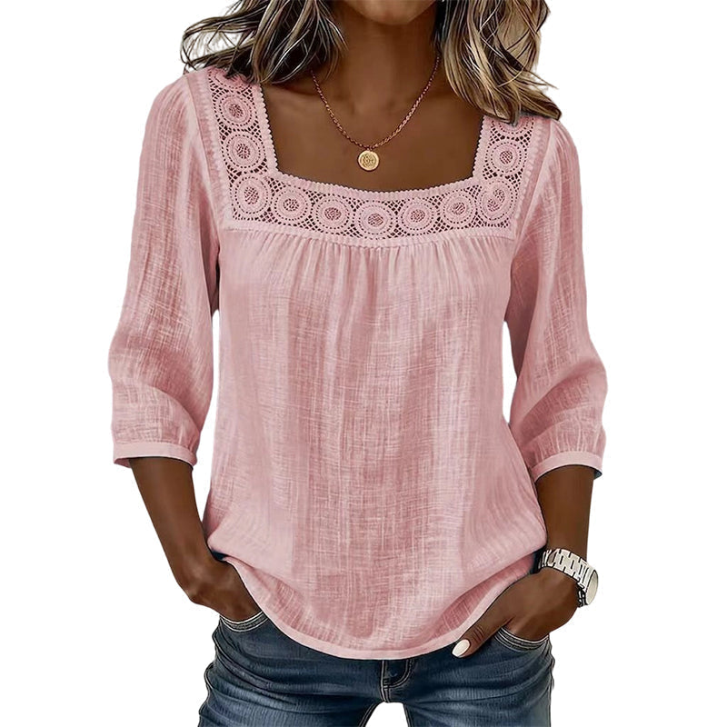 Sadie - Breezy Linen Blouse
