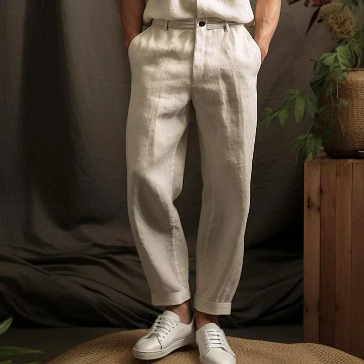 Yorick - Breathable Linen Drawstring Pants
