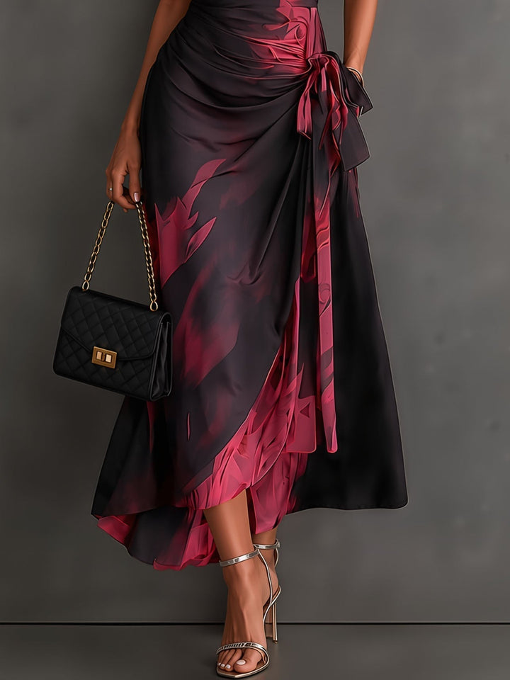 Kaia - Soft-Touch Wrap Shirt Dress
