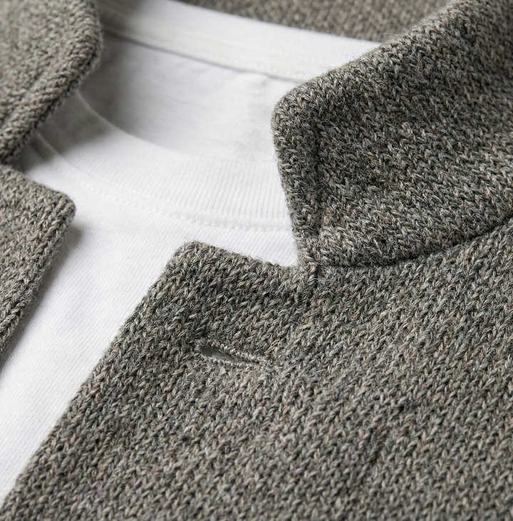 Vornick - Textured Knit Blazer