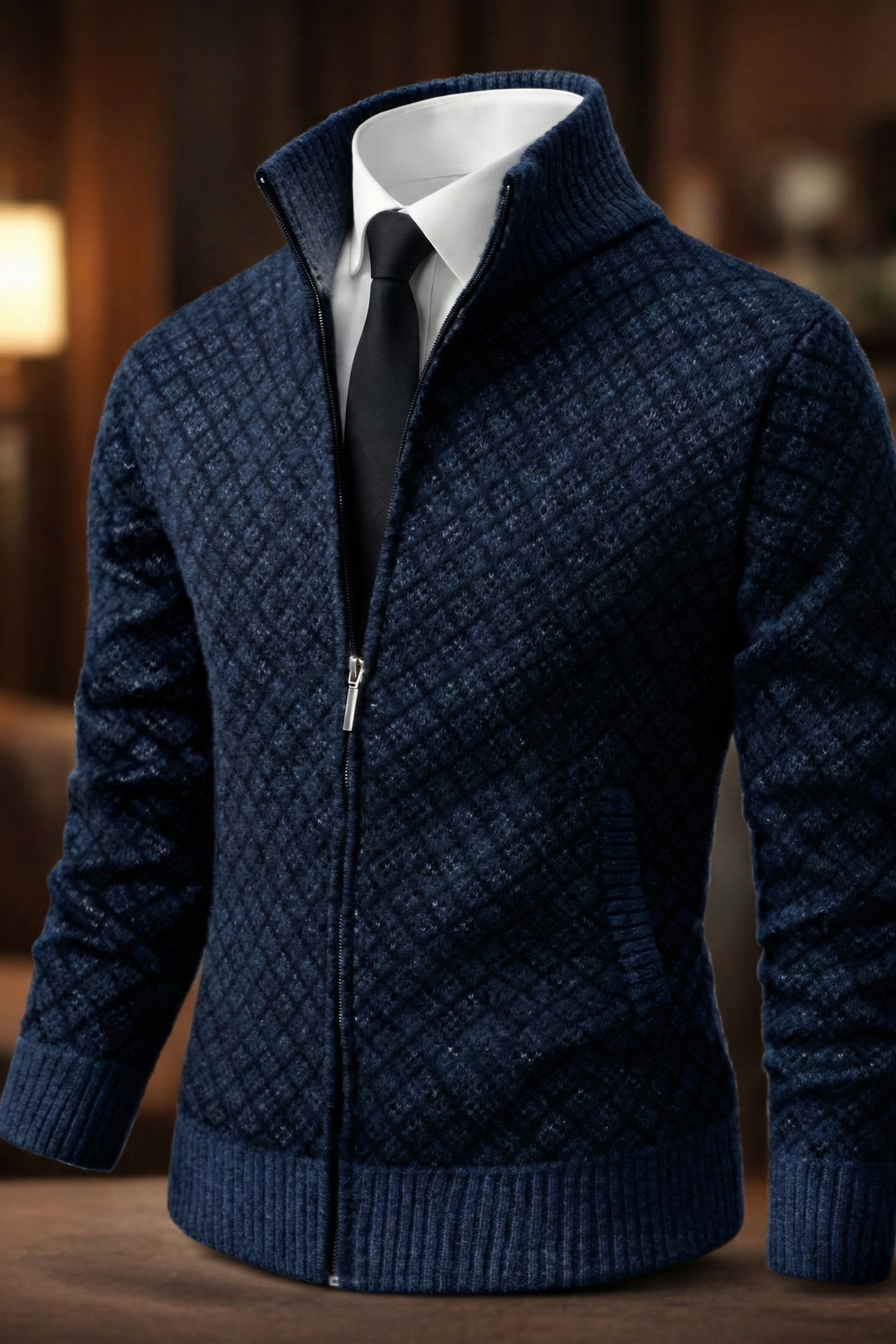 Zarellon - Stylish Casual Zip Sweater