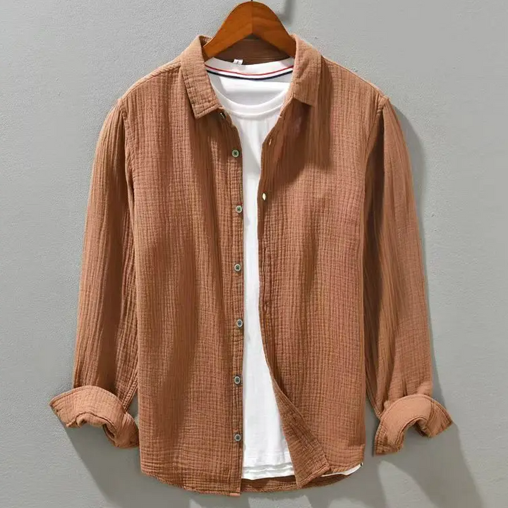 Grady - Soft-Touch Button-Up Shirt