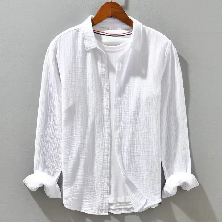 Grady - Soft-Touch Button-Up Shirt
